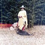 Eddie Owens Martin, also known as St. EOM, at Pasaquan