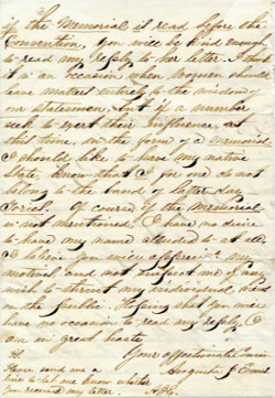 Letter from Augusta Evans to H.L. Benning