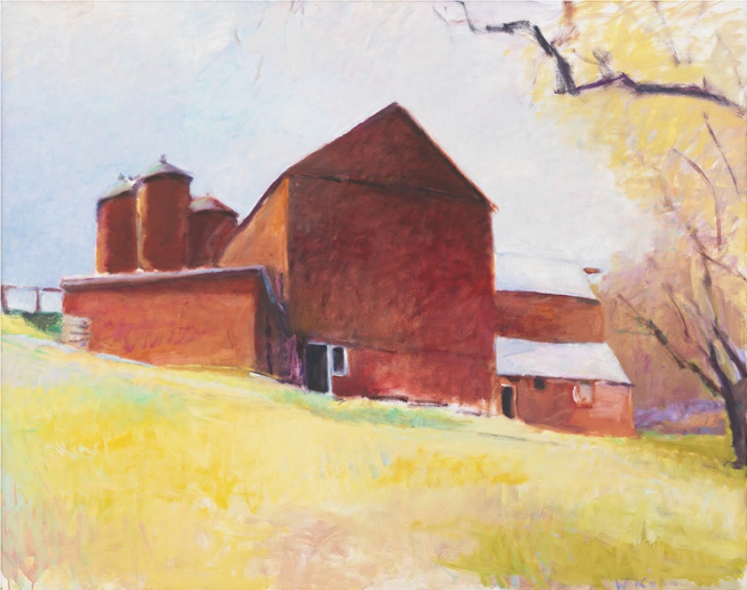 Wolf Kahn Barns in Jersey