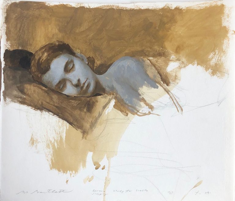 Serena Sleeping Drawing