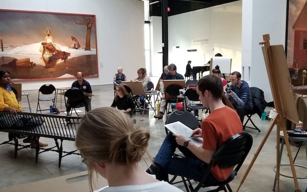 Sketching Under the Skylight