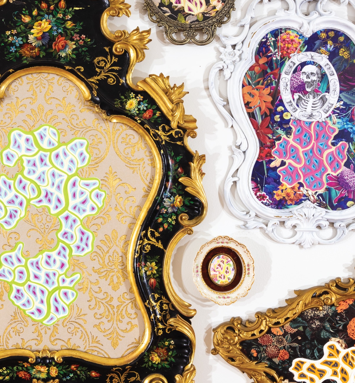 abstact art of frames