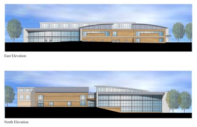 East and North Elevation