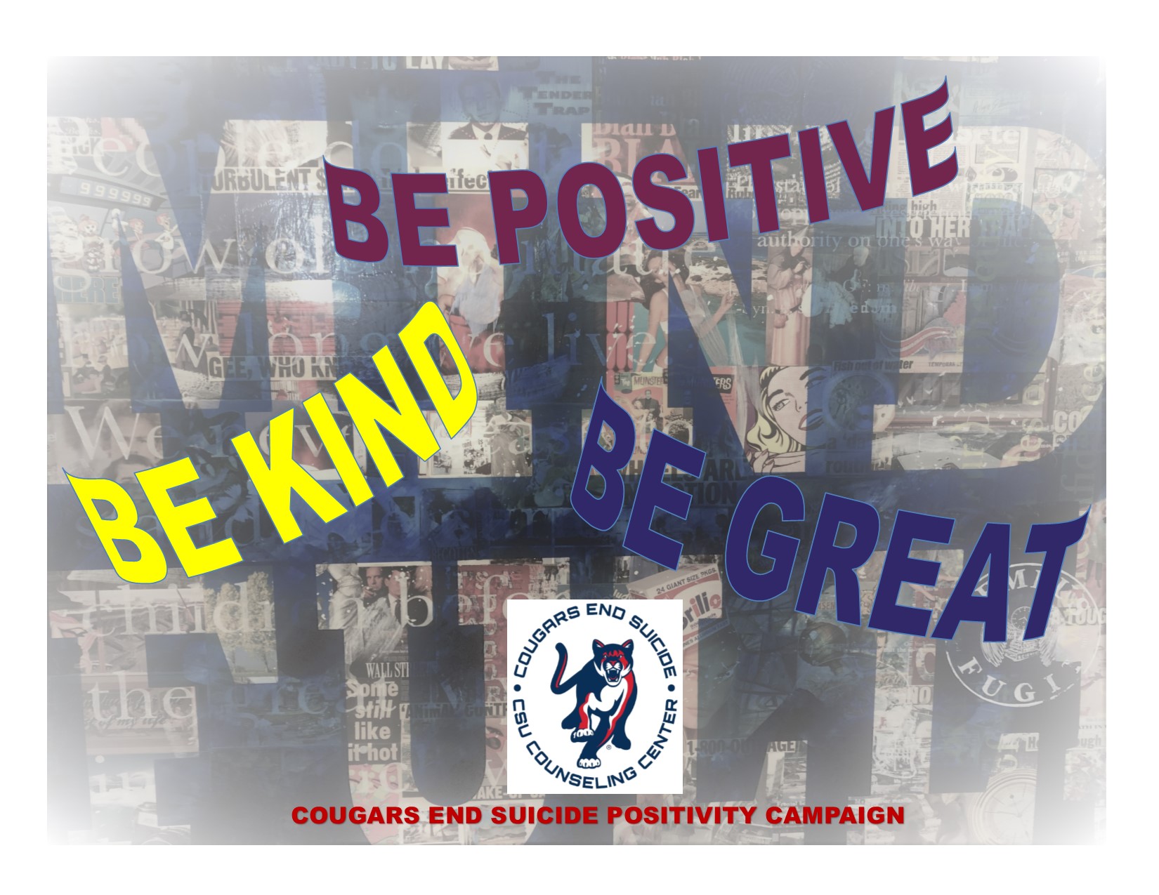 Be Positive, Be Kind, Be Great Message