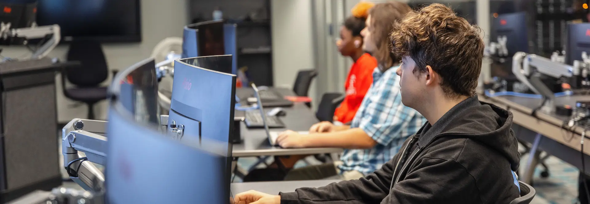 Cybersecurity classroom