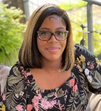 Jessica Phelps, woman wearing glasses