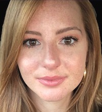 Hannah Schultz a female with long blonde hair