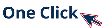 A mouse arrow pointing at the words One Click
