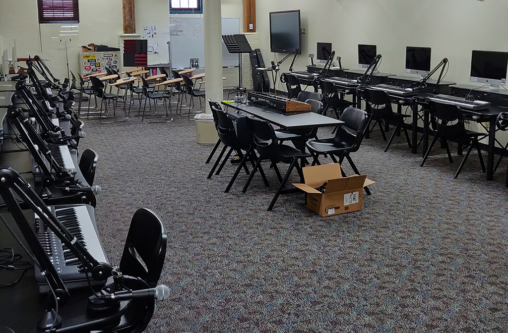 Audio Lab Full Room View