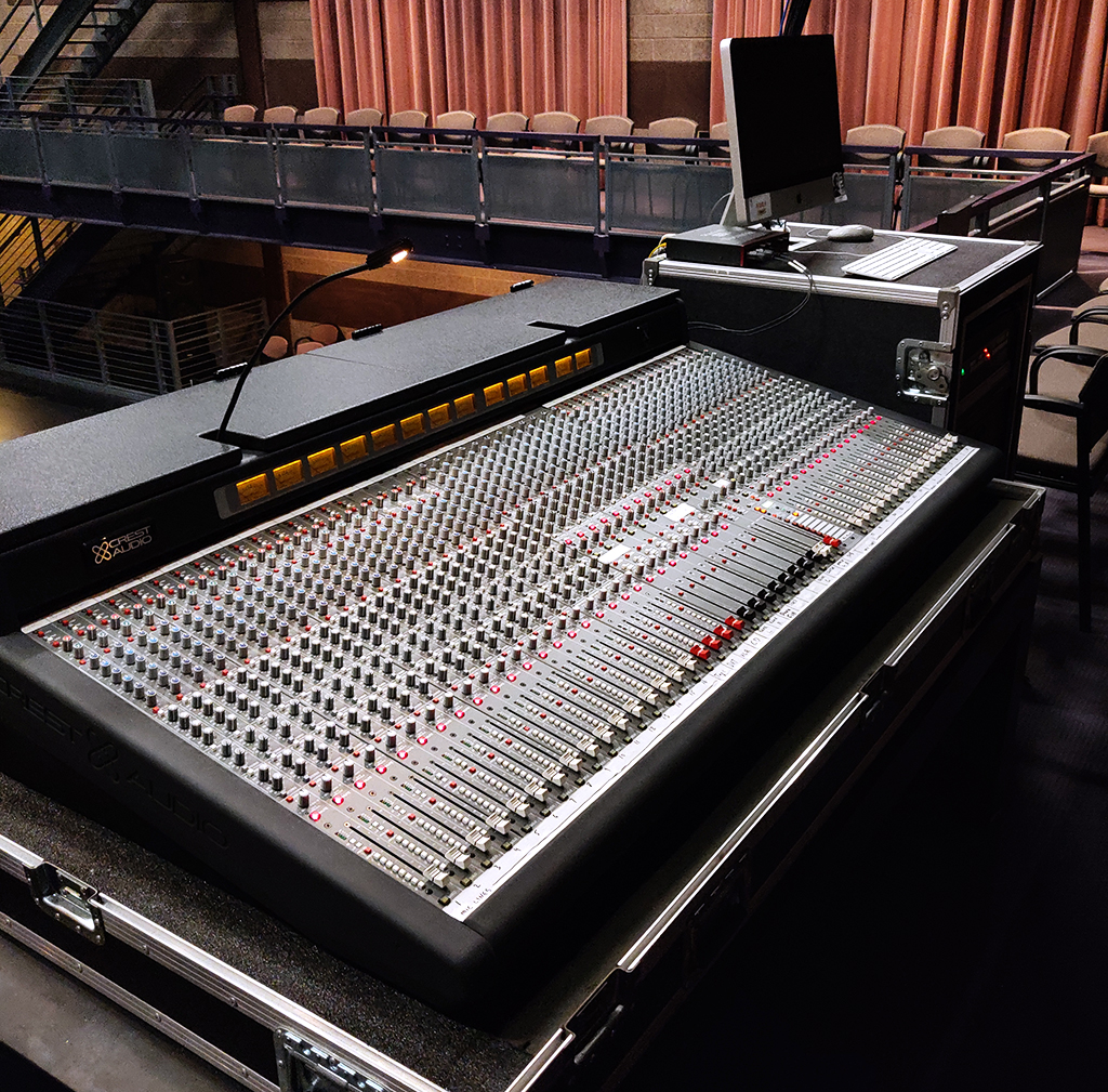 Studio Theater Audio Booth