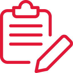 a clipboard and pencil