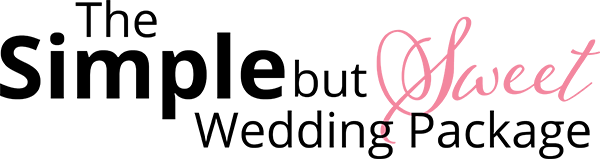 The Simple but Sweet Wedding Package