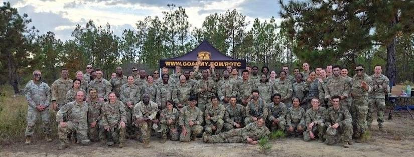 Group of Army ROTC Soldiers