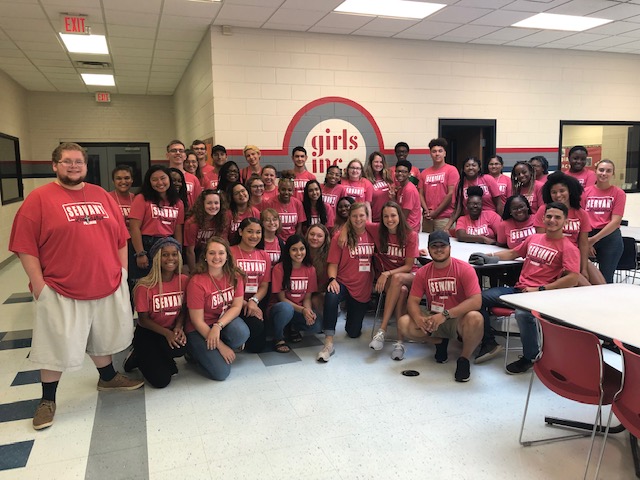 Freshman Retreat Group Picture