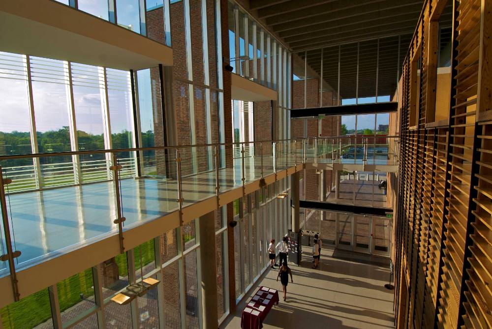 Lobby of the Riverside Theatre Complex