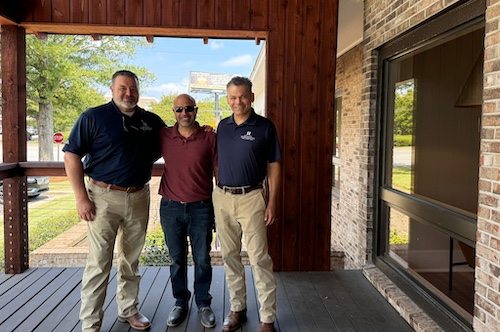 Dr. Mansour with Wealth Intelligence new location.